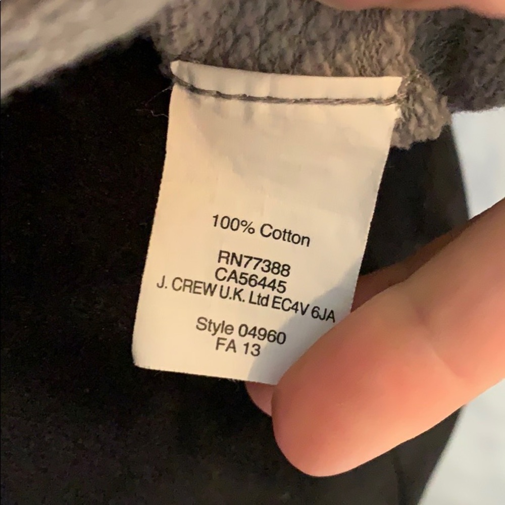 J Crew • Painted Jewel Sweatshirt Sz L - Picture 4 of 7